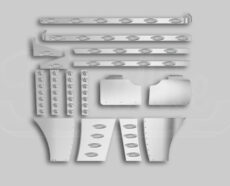 PANELITE TRIM PACKAGE FOR STANDARD AIR CLEANER
