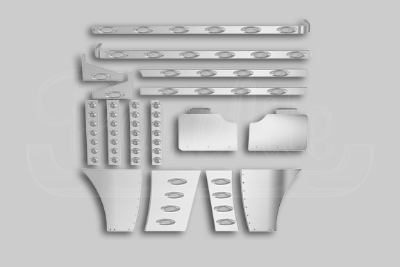 ENSEMBLE D'ENCOMBREMENTS POUR LE NETTOYEUR D'AIR DE SERIE image