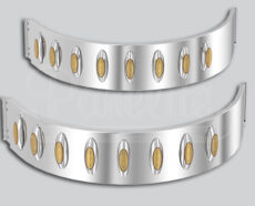 FUEL TANK STRAP COVERS