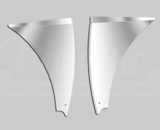 ELITE LOWER HOOD PANELS - PAINTABLE