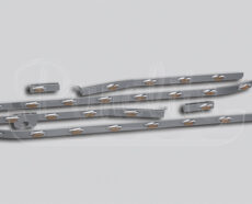 SKIRTING KIT - 72" SLEEPER WITH 12" EXTENDERS - NEW CASCADIA