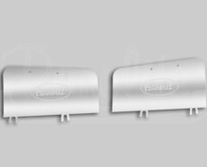 FENDER GUARDS - WITH ETCHED PETERBILT LOGO
