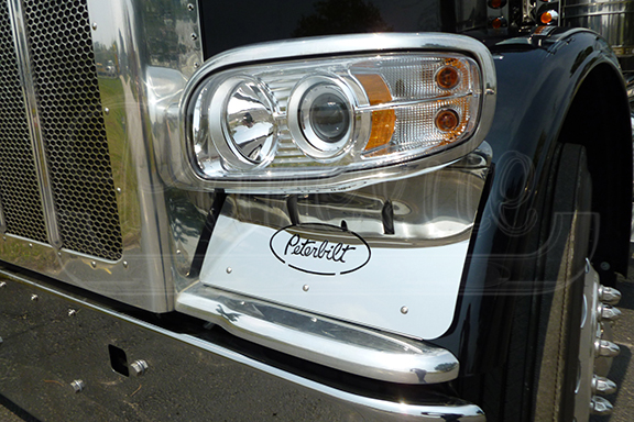 HEADLITE MOUNT FENDER GUARDS WITH LOGO image