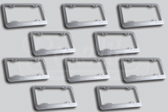 PLATE BEZEL – INTERNATIONAL – 10 PACK image