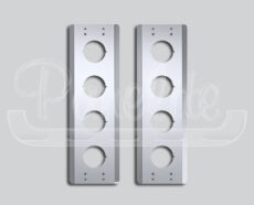 AIR CLEANER LITE BAR - REAR - 2" ROUND HOLES