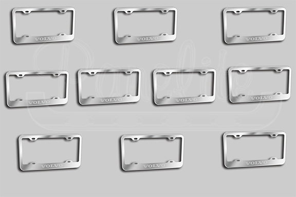 PLATE BEZEL – VOLVO – 10 PACK image