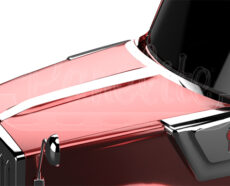 HOOD TRIM & CENTER HOOD STRIP - KENWORTH W990