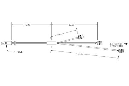 REAR LITE BAR REPLACEMENT HARNESS image