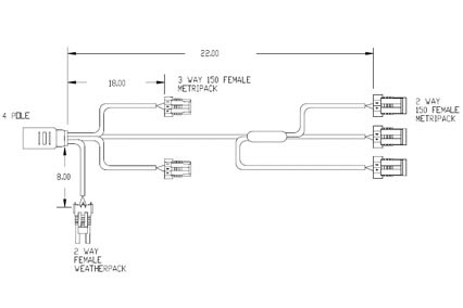 FREIGHTLINER HAUTEUR DE REMPLISSAGE DU CADRE ARRIERE image