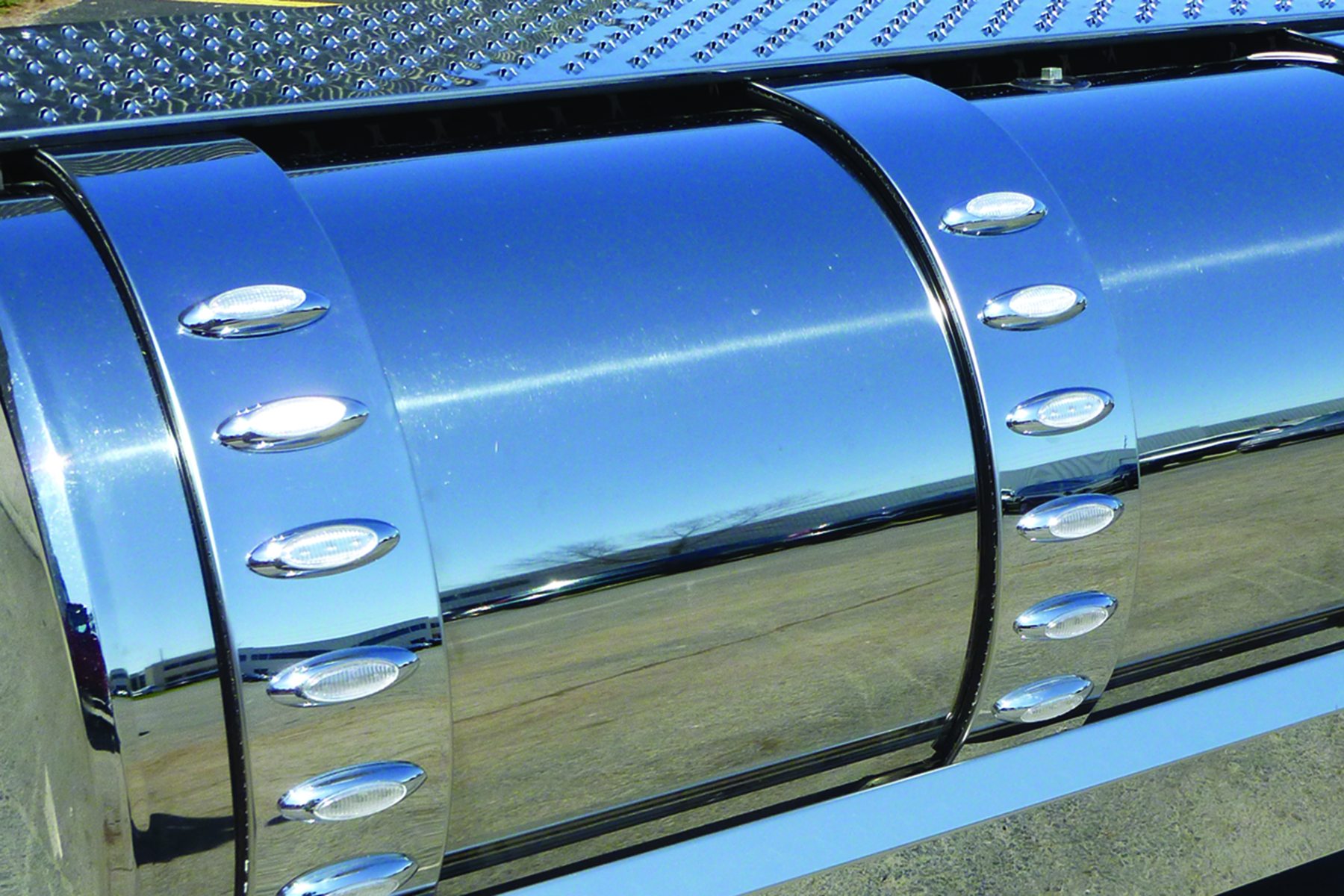 FUEL TANK STRAP COVERS image