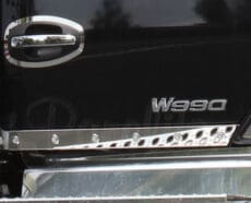 CAB PANELS WITH 3/4" ROUND LITES - KENWORTH W990