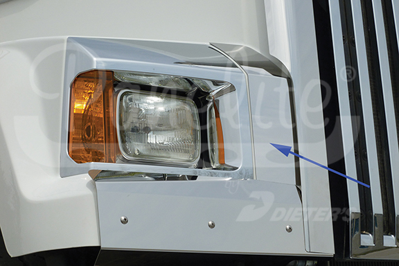 HEADLIGHT FILLER PANEL – 2012+ WESTERN STAR 4700SF image