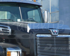 BUG SHIELD - WESTERN STAR 4700 - SIDE OF HOOD MOUNT