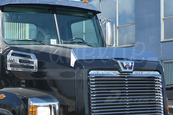 BUG SHIELD - WESTERN STAR 4700 - SIDE OF HOOD MOUNT image