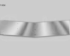 SUNVISOR FOR CURVED WINDSHIELD