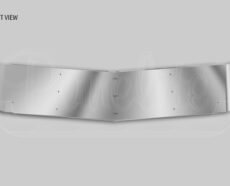 SUNVISOR FOR CURVED WINDSHIELD