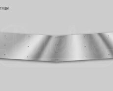 SUNVISOR FOR CURVED WINDSHIELD