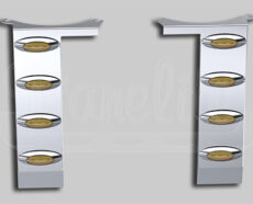 2022+ INTERNATIONAL HX620 AIR CLEANER LITE BAR - FRONT
