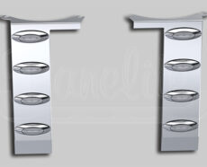 2022+ INTERNATIONAL HX620 AIR CLEANER LITE BAR - FRONT