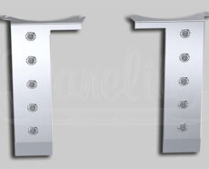 2022+ INTERNATIONAL HX620 AIR CLEANER LITE BAR - FRONT