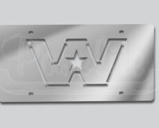 LOGO LICENSE PLATE - WESTERN STAR