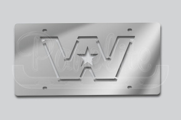 Placa de matrícula con logotipo - WESTERN STAR image