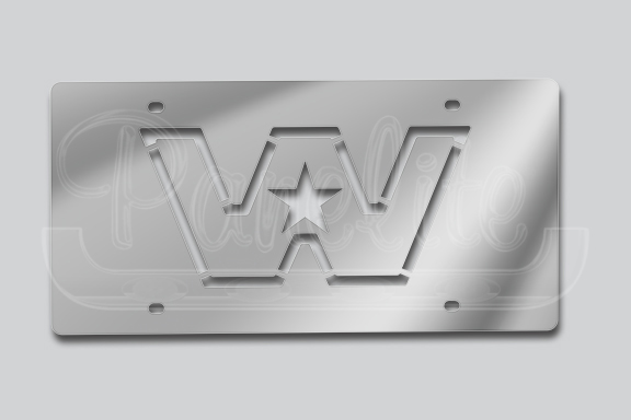 LOGO LICENSE PLATE – WESTERN STAR image