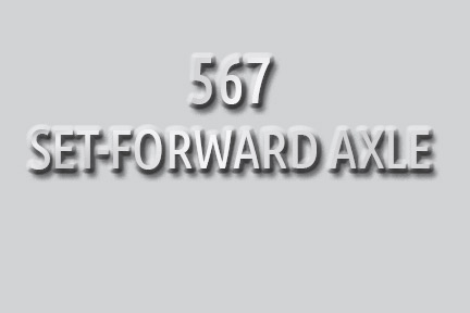 Set-Forward Axle