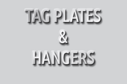 Tag Plates & Hangers