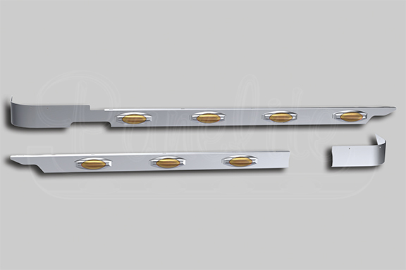 2018+ PETERBILT 367 SET-BACK AXLE EXTENDED DAYCAB CAB PANELS image