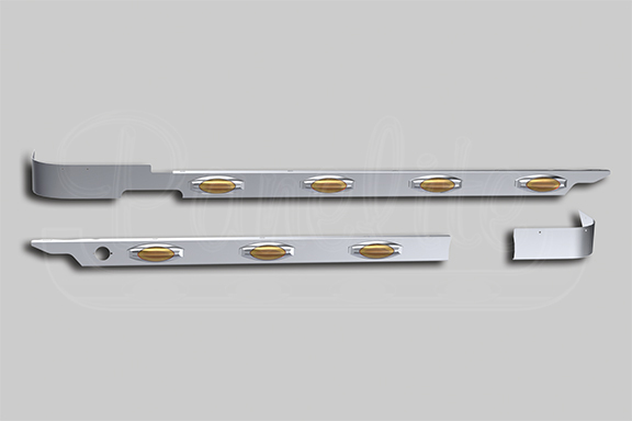 2018+ PETERBILT 367 SET-BACK AXLE EXTENDED DAYCAB CAB PANELS image