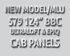 124" BBC ULTRALOFT & EPIQ CAB PANELS