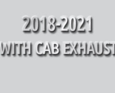 2018-2021 with Cab Mount Exhaust