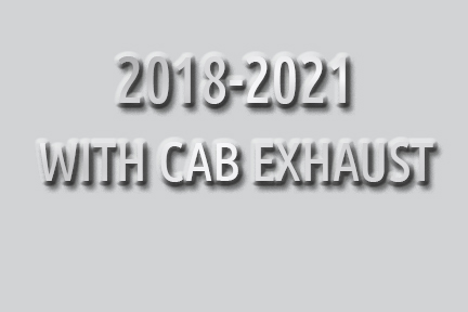 2018-2021 con escape montado en la cabina
