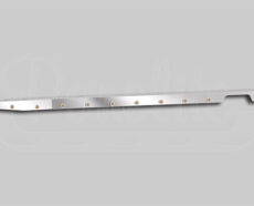 PASSENGER SIDE 76" SLEEPER PANEL - T680 NEXT GEN - 8" FUEL FILL LOCATION