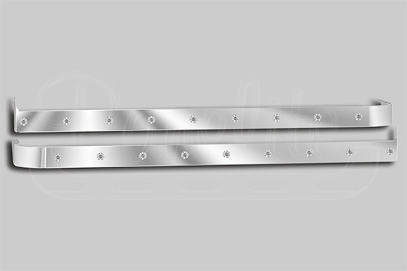 44″ SLEEPER PANELS WITH EXTENDERS - CABNT MOUNT EXHAUST image