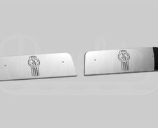 FLUSH MOUNT FENDER GUARDS WITH LOGO