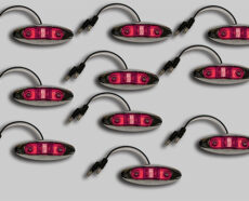 P168 RED LED LITE - 10 PACK