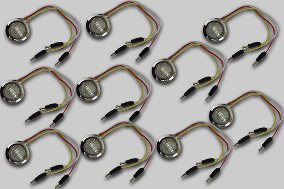 3/4″ ROUND DUAL FUNCTION LED - 10 PACK imagen