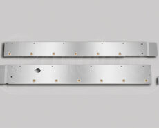 W900B CAB PANELS - 3/4" ROUND AMBER LED WITH BLOCK HEATER CUTOUT