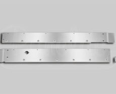 W900B CAB PANELS - 3/4" ROUND AMBER CLEAR LED WITH BLOCK HEATER CUTOUT