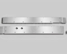 W900B CAB PANELS - 3/4" ROUND AMBER CLEAR LED WITH BLOCK HEATER CUTOUTS