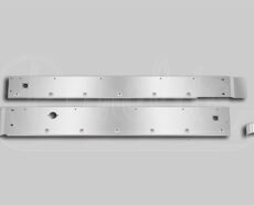 W900B CAB PANELS - 3/4" ROUND AMBER CLEAR LED WITH BLOCK HEATER CUTOUT & STEP LITE CUTOUTS