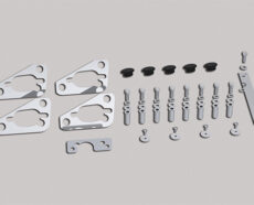 HARDWARE KIT - TRENCH ROOF SUNVISOR FOR TRUCKS WITHOUT OEM VISOR