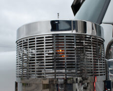 AIR CLEANER LITE DISC, WATERMELON LED - PETERBILT 589