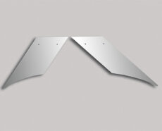 HOOD EMBLEM STRIPE ACCENT - PETERBILT 389 LONG HOOD (131" BBC)