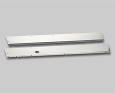 REPLACEMENT STAINLESS STEEL KICK PLATE - KENWORTH W900 PRE-2010 WITH BLOCK HEATER CUTOUT