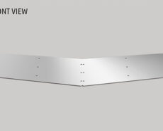 CURVED GLASS EXTENDED SUNVISOR