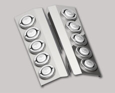 15" DONALDSON AIR CLEANER LITE BAR - REAR
