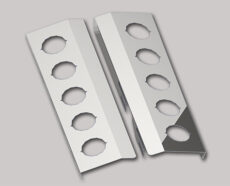 13" STANDARD AIR CLEANER LITE BAR - REAR
